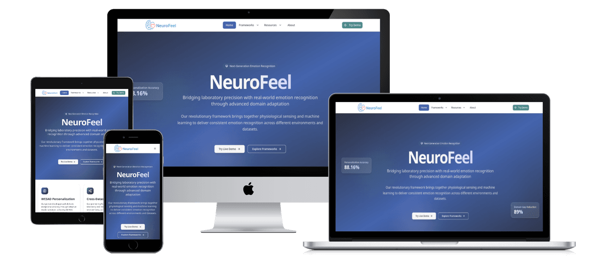 NeuroFeel: Robust Emotion Recognition from Physiology